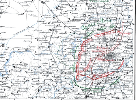 Общее расположение войск на северном и западном фронтах 23 февраля 1905 года и действия конницы генерал-майора Грекова