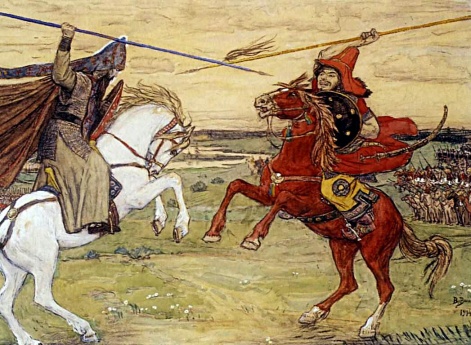 Единоборство Пересвета с Челубеем