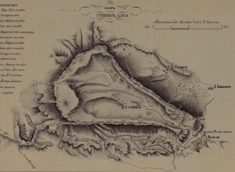 План Гуниб-Дага