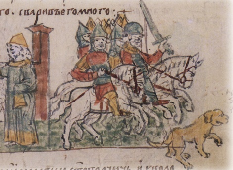 Примирение Владимира Всеволодовича Мономаха и Ярослава Святополковича Волынского; отъезд Владимира Мономаха из Владимира Волынского.