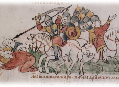 Захват полона в Волжской Болгарии дружиной Мстислава Андреевича посланной Андреем Юрьевичем Боголюбским.