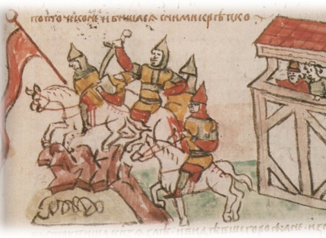 Осада половецкими войсками Переяславля Русского.