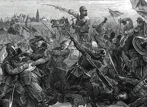 Битва князя Пожарского с гетманом Ходкевичем под Москвой