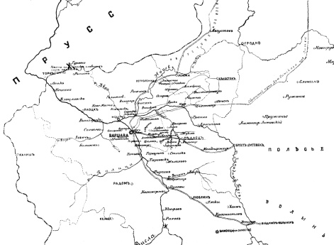 Театр действий 1831 года
