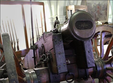 «Секретная гаубица» П.И. Шувалова  в экспозиции Военно-исторического музея артиллерии, инженерных войск и войск связи в Санкт-Петербурге