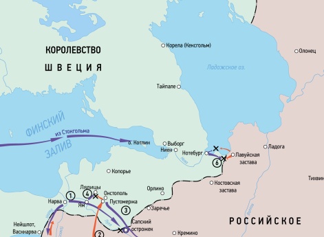 «Малая война» в Ижорской земле летом 1657 г.