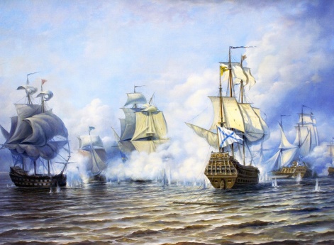 Бой у острова Эзель 24 мая 1719 года