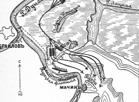Сражение 21 декабря 1771 года у города Мачин в русско-турецкую войну