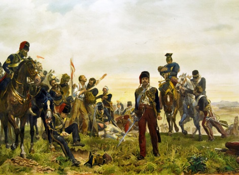 Выжившие после атаки легкой бригады в битве при Балаклаве