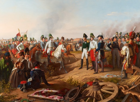 Объявление победы после битвы под Лейпцигом