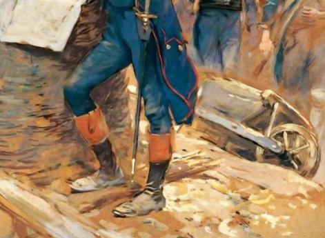 Бонапарт при осаде Тулона