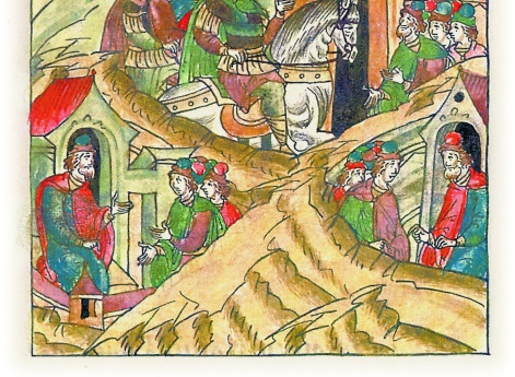 Князь Глеб Юрьевич, испугавшись союза Ростислава Юрьевича с Изяславом Мстиславичем, идет к своему отцу, великому князю Юрию Владимировичу, в Суздаль, а князь Ростислав Юрьевич занимает Городец и сажает по городам своих наместников.