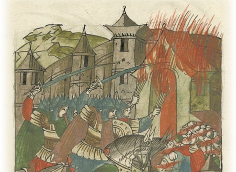 Захват татарами Рязани.