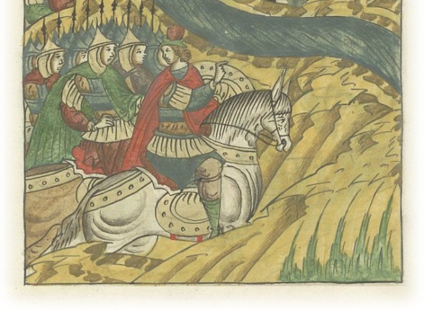 Воевода хана Батыя Менгукак, увидев красоту и величие Киева, решает послать к Киевскому князю Михаилу Всеволодовичу с предложением сдаться Батыю, чтобы не разорять город.