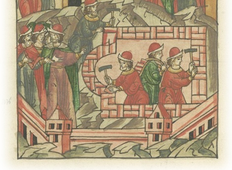 Заложение каменной церкви святого Василия на Ярышкине улице и церкви святого Евпатия на Рогатице.