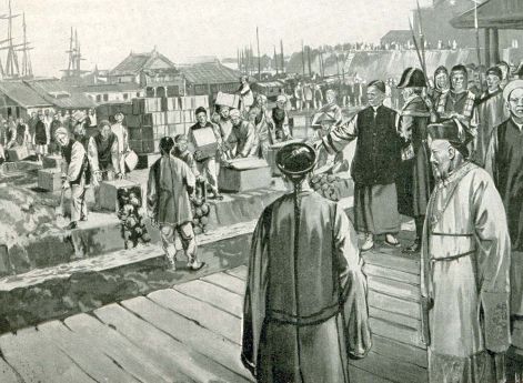 Уничтожение опиума в Кантоне, 1839 год