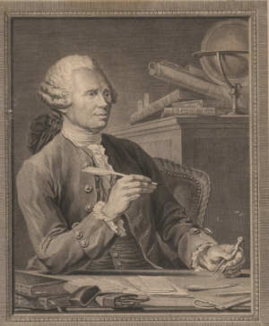 Философ Д'Аламбер императрице Екатерине