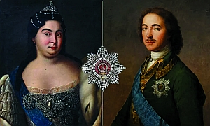 Брак Петра I с Екатериной (Скавронской)