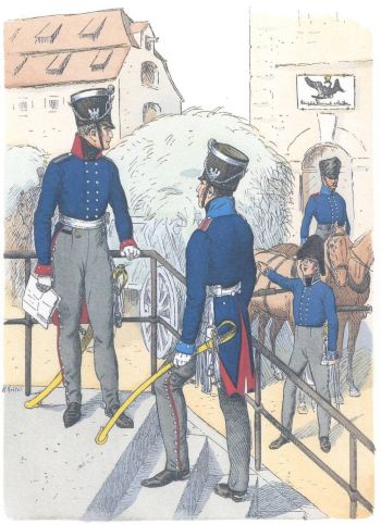 Пруссия. Обоз