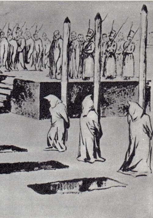 Обряд казни петрашевцев 