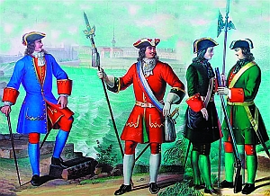 Армейские полки размещаются по округам