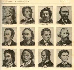 Был Ломброзо, ограниченный, наивный старичок