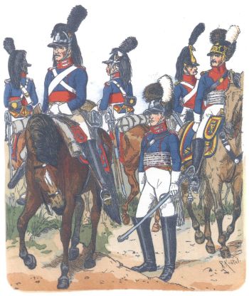 Вюртемберг. Шеволежерские полки (1808)