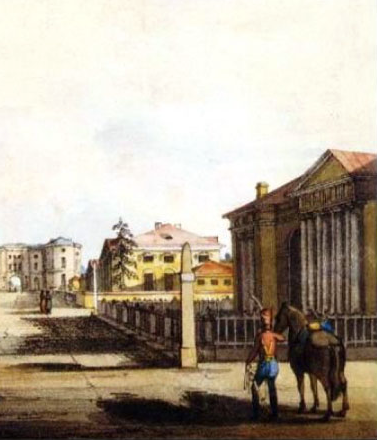 Карамзин с семейством приезжает в Царское Село