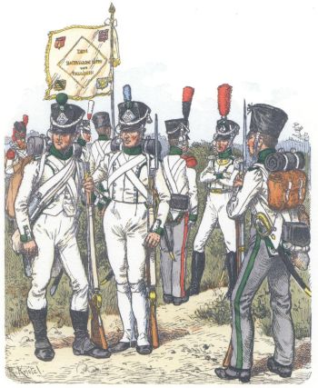 Липпе-Детмольд. Фузилерный батальон (1809-13)
