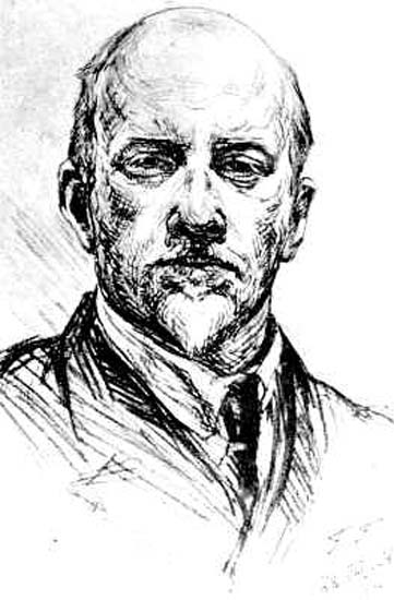 Художник Габричевский рисует портрет философа Ильина