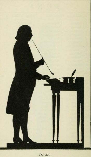 Узнав, что Гердер наконец дома, пошел я к нему