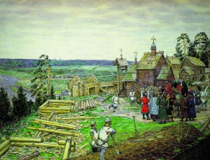 Первое упоминание Москвы в летописи