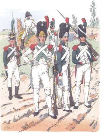 Италия. Гвардейская пехота (1812)