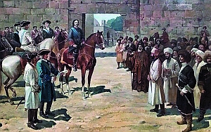 Персидский поход - Взятие Дербента