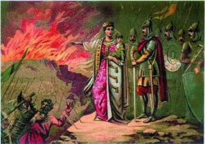 Месть княгини Ольги древлянам за убитого мужа